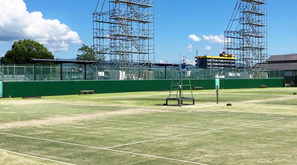 屋外防護マット ラテリアPU 佐賀県佐賀市屋外運動場