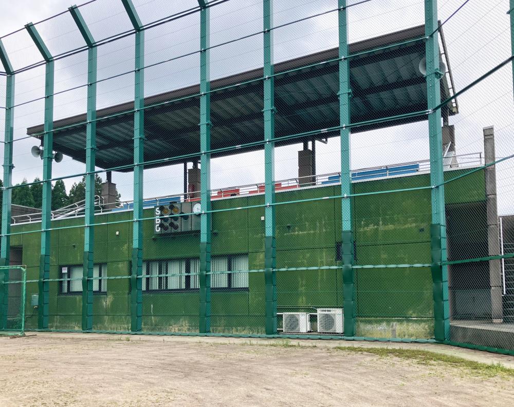 屋外防護マット ラテリアPE 三重県四日市市野球場
